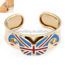 Beard bracelet alloy UK flag bangle